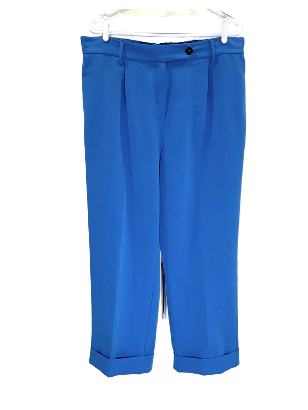 C by One blue wide-leg pants
